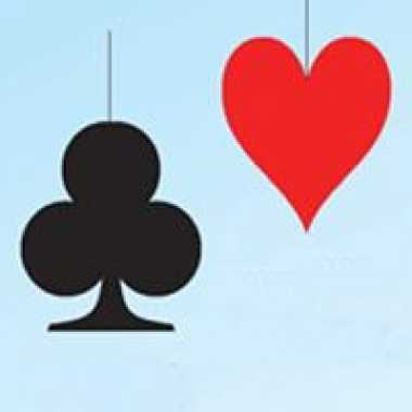 Hangversiering harten